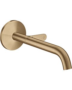 hansgrohe Axor One Finishing set 48112140 Concealed washbasin mixer, with spout 220mm, brushed bronze