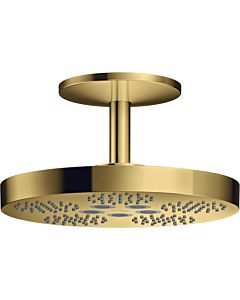 hansgrohe Axor One Head shower 48494990 with ceiling connection, 2jet, polished gold optic