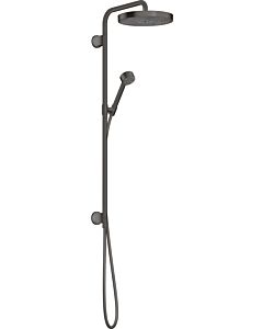 hansgrohe Axor One Finishing set 48790340 Concealed shower pipe, with hand shower, 280mm, 1jet, brushed black chrome