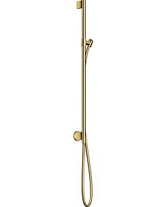 hansgrohe Axor One Brausestange 48792990 mit Wandanschluss, Brauseschlauch 1600mm, polished gold optic
