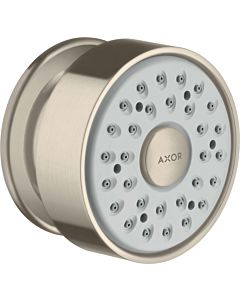 hansgrohe Axor side shower 28464820 round rosette, swivelling, brushed nickel
