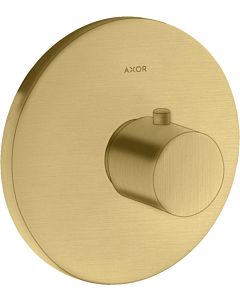 hansgrohe Axor Uno Fertigmontageset 38375250 Unterputz-Thermostat, brushed gold optic