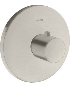 hansgrohe Axor Uno Finishing set 38375800 Flush-mounted thermostat, stainless steel look