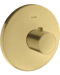hansgrohe Axor Uno Finishing set 38375950 Concealed thermostat, brushed brass