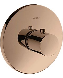 hansgrohe Axor Uno Finishing set 38715300 Flush-mounted thermostat, polished red gold