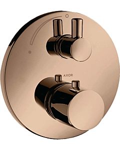 hansgrohe Axor Uno Finishing set 38700300 Concealed thermostat, with shut-off valve, polished red gold