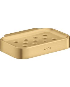 hansgrohe Axor soap dish 42805250 127x90mm, wall mounting, brushed gold optic