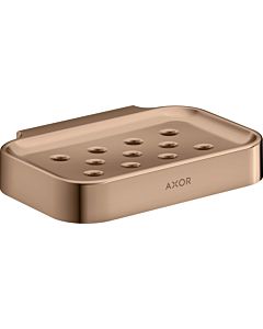 hansgrohe Axor soap dish 42805300 127x90mm, wall mounting, polished red gold