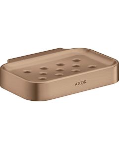 hansgrohe Axor soap dish 42805310 127x90mm, wall mounting, brushed red gold