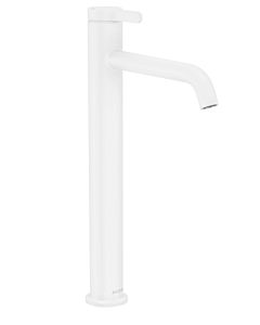 hansgrohe Axor One Waschtischarmatur 48002700 Ausladung 180mm, unverschließbare Ablaufgarnitur, mattweiß