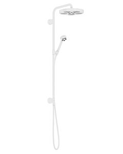 hansgrohe Axor One Fertigmontageset 48790700 Unterputz-Showerpipe, mit Handbrause, 280mm, 1jet, mattweiß