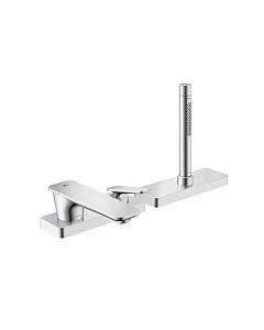 hansgrohe Axor Citterio C 3-Loch Einhebel-Wannenrandarmatur 49430000 ohne Struktur, chrom, Ausladung 155mm