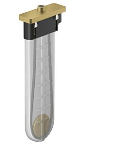 hansgrohe Axor Citterio C softsquare Fertigset 28017990 polished gold optic, Schlauchbox, Brauseschlauch, Rosette