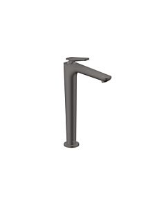 hansgrohe Axor Citterio C CoolStart mitigeur lavabo 49050340 sans structure, chrome noir brossé, saillie 158 mm, drain ne peut pas être fermé