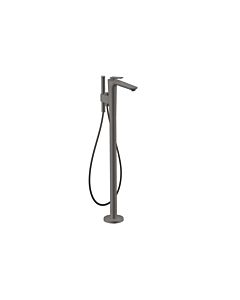 hansgrohe Axor Citterio C Wannenarmatur 49440340 ohne Struktur, brushed black chrome, bodenstehend, Ausladung 194mm