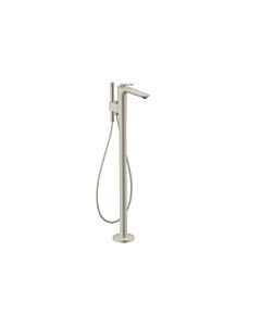 hansgrohe Axor Citterio Robinetterie de baignoire C 49440800 sans structure, aspect inox, sur pied, saillie 194mm