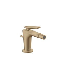 hansgrohe Axor Citterio C Bidetarmatur 49210140 ohne Struktur, brushed bronze, Ausladung 113mm, Zugstangen Ablaufgarnitur