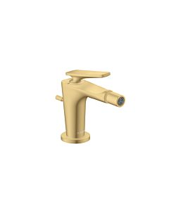 hansgrohe Axor Citterio C Bidet faucet 49210250 with pull rod drain fitting, Brushed Gold Optic