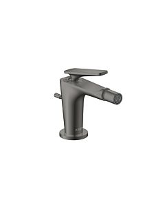 hansgrohe AXOR Citterio C bidet mixer 49210330 with pull rod waste set, Polished Black Chrome