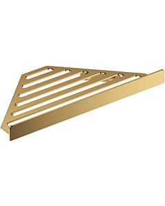 hansgrohe soap basket 41741990 wall mounting, metal, polished gold optic