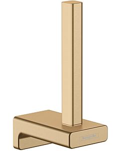 hansgrohe AddStoris spare paper holder 41756140 wall mounting, metal, brushed bronze