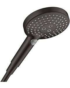 hansgrohe Raindance Select S douchette à main 26531670 noir mat, pomme de douche Ø125mm