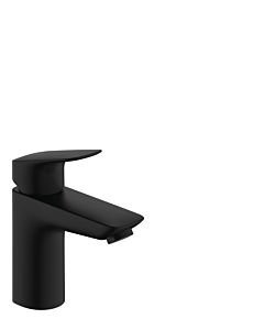 hansgrohe Logis mitigeur de lavabo 71103670 sans garniture de vidange , avec CoolStart, saillie 108 mm, noir mat