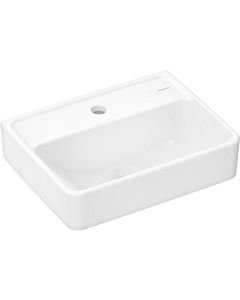 hansgrohe Xanuia Q lave-mains 60230450 450x340mm, avec trou pour robinetterie sans trop-plein, blanc