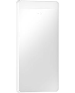 hansgrohe Xarita Lite Q Spiegel 54955700 avec éclairage LED horizontal, blanc mat, L 360 x H 700 x P 30 mm, 4 W