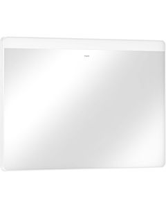 hansgrohe Xarita Lite Q Spiegel 54959700 avec éclairage LED horizontal, blanc mat, L 1000 x H 700 x P 30 mm, 10 W