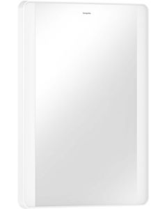 hansgrohe Xarita Lite Q Spiegel 54961700 with side LED lighting, matt white, W 500 x H 700 x D 30 mm, 14 W