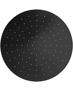 Herzbach Douche de tête Deep Black 23.600250. 2000 .12 250 mm, noir mat, pour montage mural