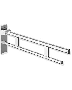Hewi System 900 hinged support rail 900.50.16140 projection 850 mm, chrome-plated stainless steel