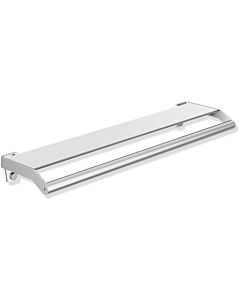 Hewi System 900 shelf 900.03.000XA match0 Halter stainless steel, with handle, 720x188mm