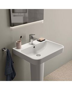 Ideal Standard lavabo i.life B T460701 avec trou pour robinetterie, avec trop-plein, 60 x 48 x 18 cm, blanc