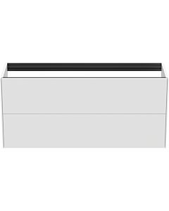 Ideal Standard Conca Waschtisch-Unterschrank T3951Y1 120x37x54cm, ohne Waschtisch-Platte, 2 Auszüge, Weiß matt lackiert