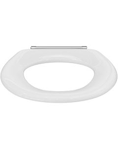 Ideal Standard Contour 21 WC ring K712201 with bar hinge, hinges stainless steel, antibacterial, white