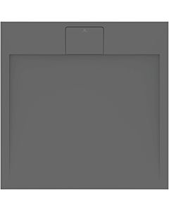 Ideal Standard Ultra Flat S i.life Brausewanne T5229FS 80 x 80 x 3,2 cm, quarzgrau, quadratisch