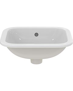 Ideal Standard Connect lavabo à poser E5055MA 42 x 35 cm, blanc Ideal Plus, sans trou pour robinetterie