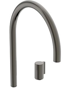 Ideal Standard Solos mitigeur lavabo A7830A5 bec haut, sans garniture de vidange , gris magnétique