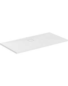 Ideal Standard Ultra Flat Receveur de douche Evo T5433FO 1600 x 800 x 35 mm, blanc soie, rectangulaire , évacuation sur le côté long