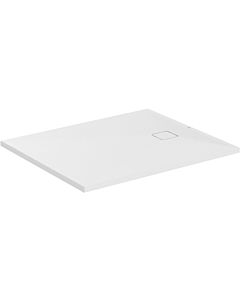 Ideal Standard receveur de douche Ultra Flat Evo T5437FO 1200 x 1000 x 35 mm, blanc soie, rectangulaire , évacuation sur le côté court