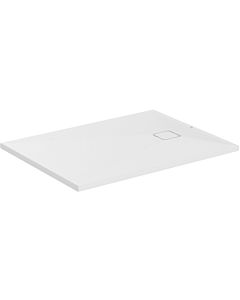 Ideal Standard receveur de douche Ultra Flat Evo T5438FO 1200 x 900 x 35 mm, blanc soie, rectangulaire , évacuation sur le côté court