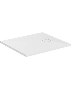 Ideal Standard Ultra Flat Evo Brausewanne T5441FO 1000 x 900 x 35 mm, seidenweiß, rechteckig, Ablauf an kurzer Seite