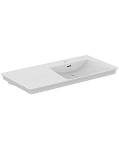 Ideal Standard La Dolce Vita meuble lavabo E264701 106x53,5x14,5cm, trou pour robinetterie 2000 , avec trop-plein, blanc