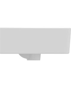 Ideal Standard Connect Cube lavabo compact E719401 55 x 37,5 cm, sans trou pour robinetterie, avec trop-plein, blanc