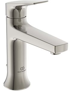 Ideal Standard La Dolce Vita Grande wash basin mixer BD653GN with metal waste set, projection 118mm, silver storm