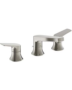 Ideal Standard La Dolce Vita 3-hole washbasin mixer BD661GN with metal waste set, silver storm