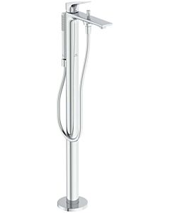 Ideal Standard La Dolce Vita bath mixer BD673AA freestanding, concealed kit 2, with hand shower set, chrome-plated