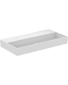 Ideal Standard Solos lavabo T536901 101,5x51,5x12,5cm, trou pour robinetterie 2000 , sans trop-plein, sol, blanc